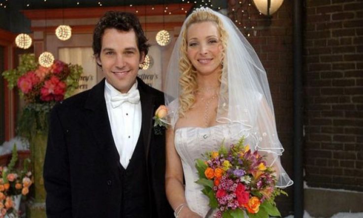 It turns out Phoebe from Friends was meant to end up with someone else instead of Paul Rudd