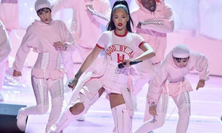 Watch: Here are all four of Rihanna's performances from last night's MTV Video Music Awards