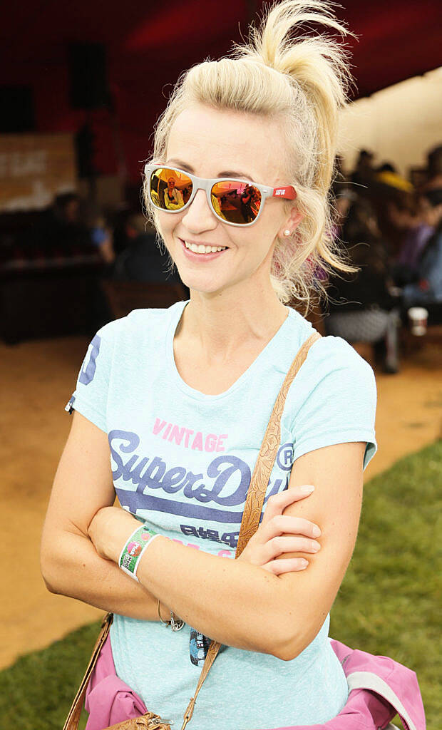 Lynne Groome at the JUST EAT Retreat at Electric Picnic. photo Kieran Harnett