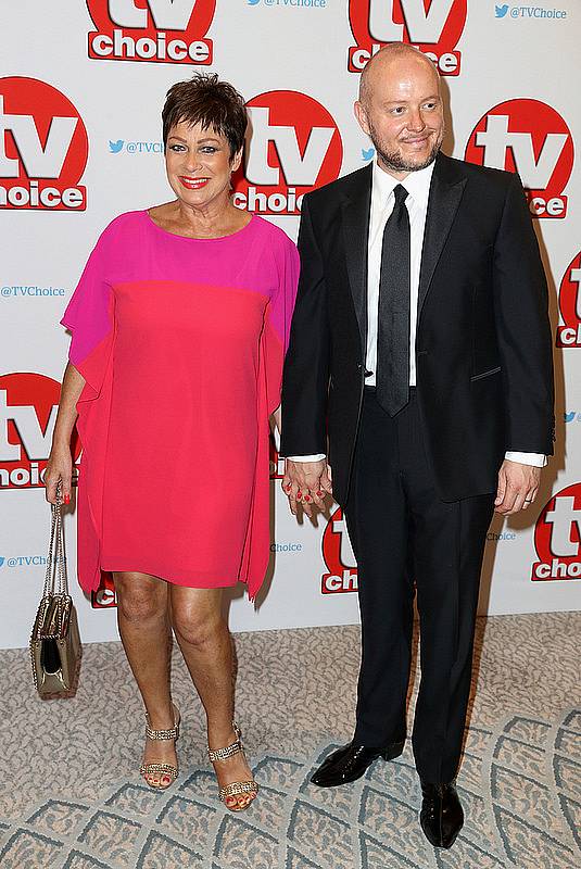 Denise Welch and Lincoln Townley arrive for the TV Choice Awards at The Dorchester on September 5, 2016 in London, England. (Photo by Chris Jackson/Getty Images)