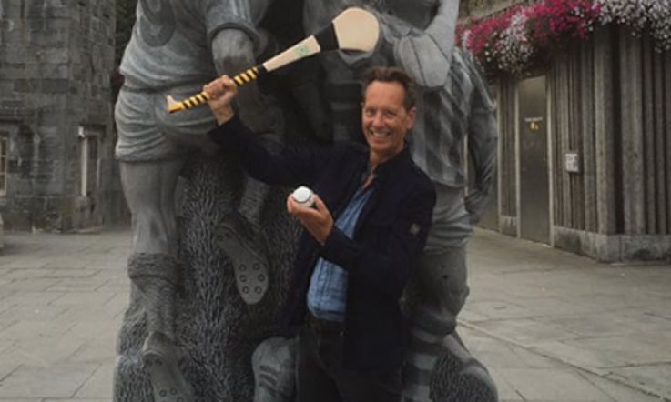 Just Richard E. Grant being the best tourist in Ireland that he can possibly be