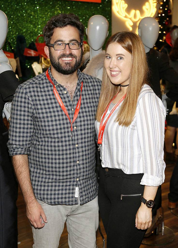 Patrick Kavanagh and Sinead Moloney attending the 'Gifted' by Arnotts media preview. The new 'Gifted' space will be open from 21st October-photo Kieran Harnett