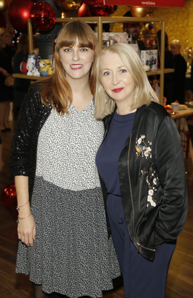 Leslie Ann Horgan and Bairbre Power attending the 'Gifted' by Arnotts media preview. The new 'Gifted' space will be open from 21st October-photo Kieran Harnett