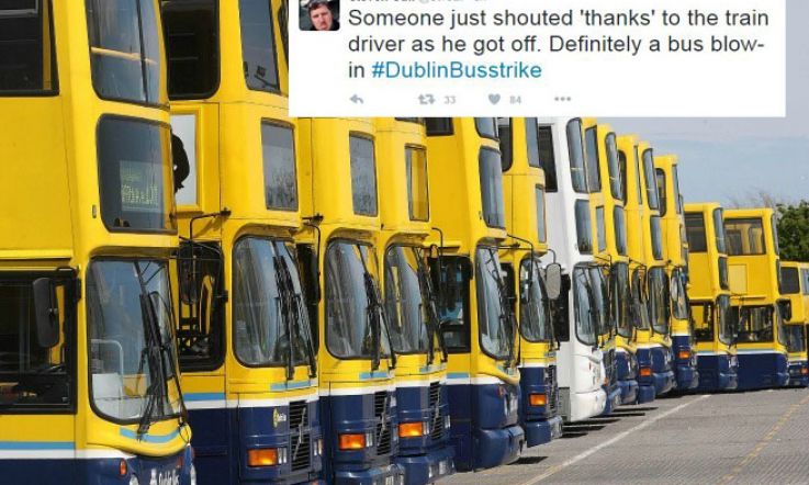 Twitter users are seeing the funny side of the mayhem caused by the #DublinBusStrike