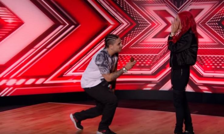 Did you see the marriage proposal on Saturday's X-Factor?