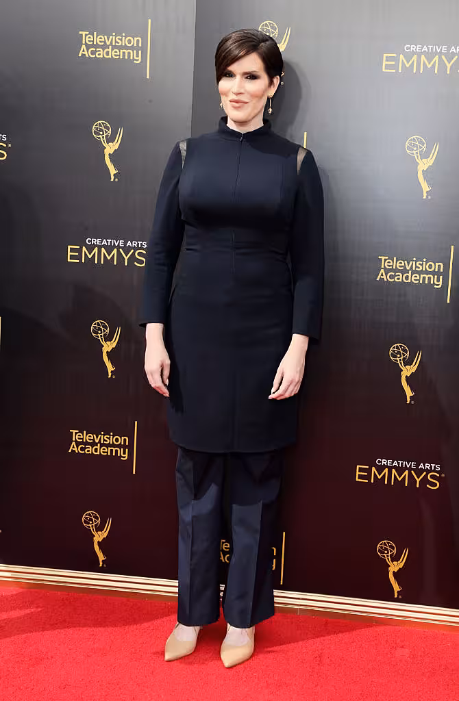 LOS ANGELES, CA - SEPTEMBER 10:  Our Lady J attends the 2016 Creative Arts Emmy Awards at Microsoft Theater on September 10, 2016 in Los Angeles, California.  (Photo by Frederick M. Brown/Getty Images)