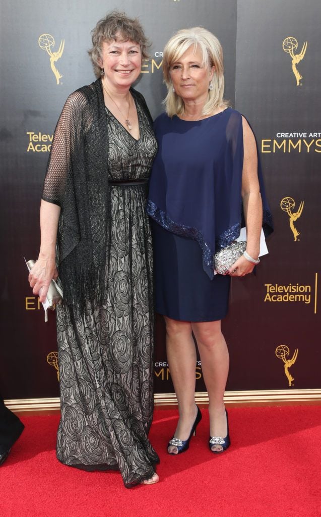 LOS ANGELES, CA - SEPTEMBER 10: Casting directors Stephanie Gorin and Jackie Lind attend the 2016 Creative Arts Emmy Awards at Microsoft Theater on September 10, 2016 in Los Angeles, California.  (Photo by Frederick M. Brown/Getty Images)