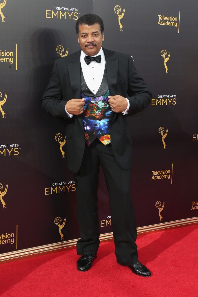 LOS ANGELES, CA - SEPTEMBER 11:  Neil deGrasse Tyson attends the 2016 Creative Arts Emmy Awards at Microsoft Theater on September 11, 2016 in Los Angeles, California.  (Photo by Frederick M. Brown/Getty Images)