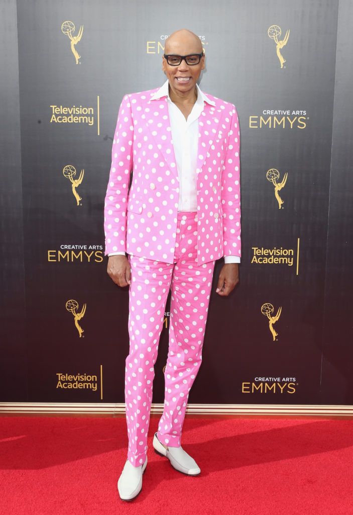 LOS ANGELES, CA - SEPTEMBER 11:  TV personality RuPaul attends the 2016 Creative Arts Emmy Awards at Microsoft Theater on September 11, 2016 in Los Angeles, California.  (Photo by Frederick M. Brown/Getty Images)