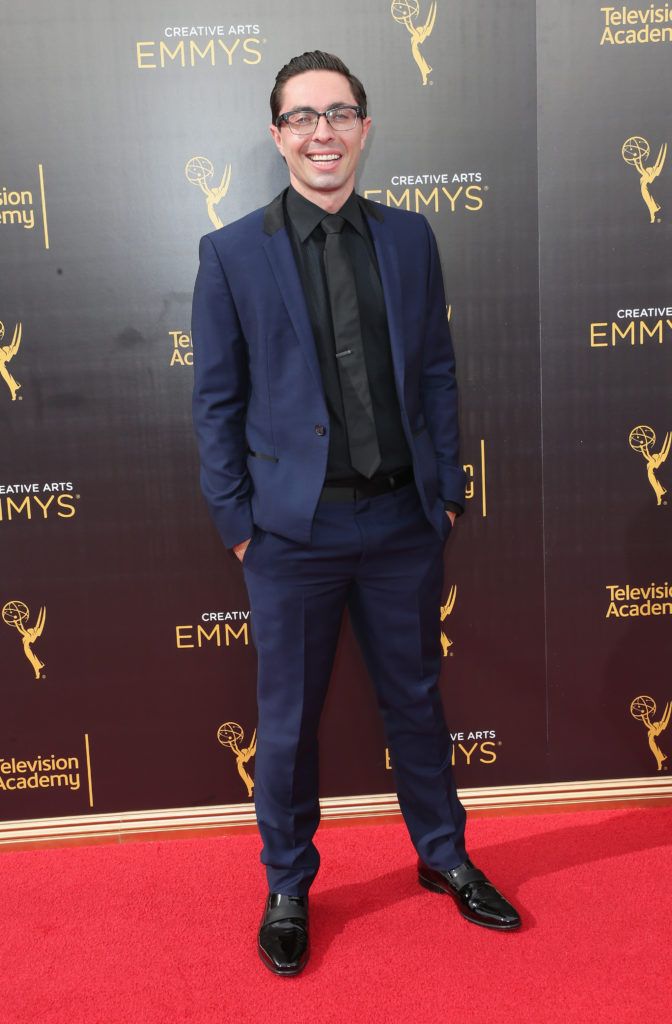 LOS ANGELES, CA - SEPTEMBER 11:  Production designer James Pearse Connelly attends the 2016 Creative Arts Emmy Awards at Microsoft Theater on September 11, 2016 in Los Angeles, California.  (Photo by Frederick M. Brown/Getty Images)
