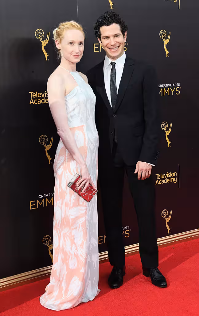 LOS ANGELES, CA - SEPTEMBER 11:  Director Thomas Kail (R) attends the 2016 Creative Arts Emmy Awards at Microsoft Theater on September 11, 2016 in Los Angeles, California.  (Photo by Frederick M. Brown/Getty Images)