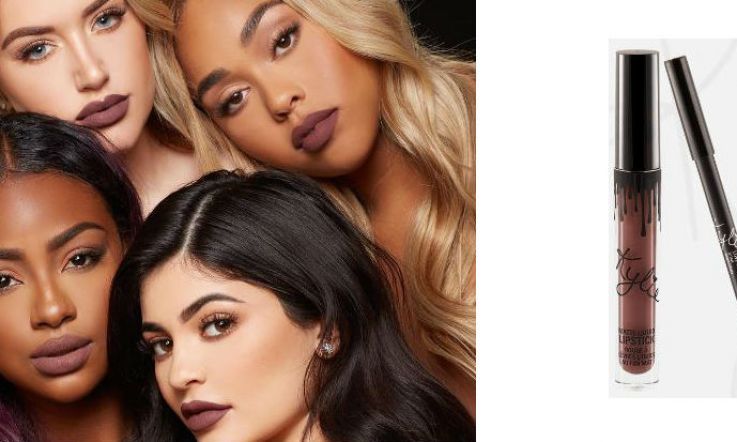 The Kylie lip kit in 'Love Bite' is the exact same shade as an actual hickey