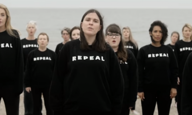 Irish women line up for powerful Repeal Project video We Face This Land