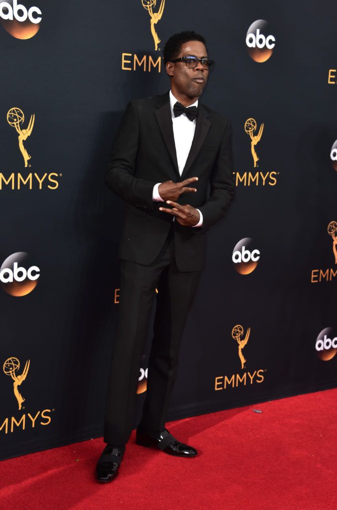 Actor Chris Rock attends the 68th Annual Primetime Emmy Awards at Microsoft Theater on September 18, 2016 in Los Angeles, California.  (Photo by Alberto E. Rodriguez/Getty Images)