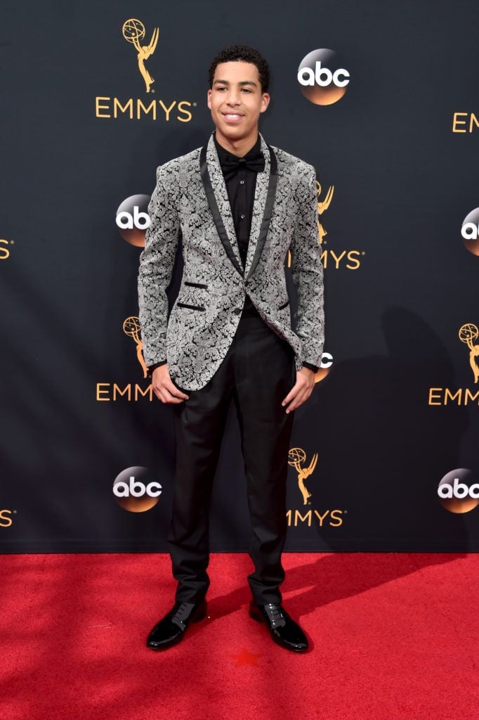 Actor Marcus Scribner attends the 68th Annual Primetime Emmy Awards at Microsoft Theater on September 18, 2016 in Los Angeles, California.  (Photo by Alberto E. Rodriguez/Getty Images)