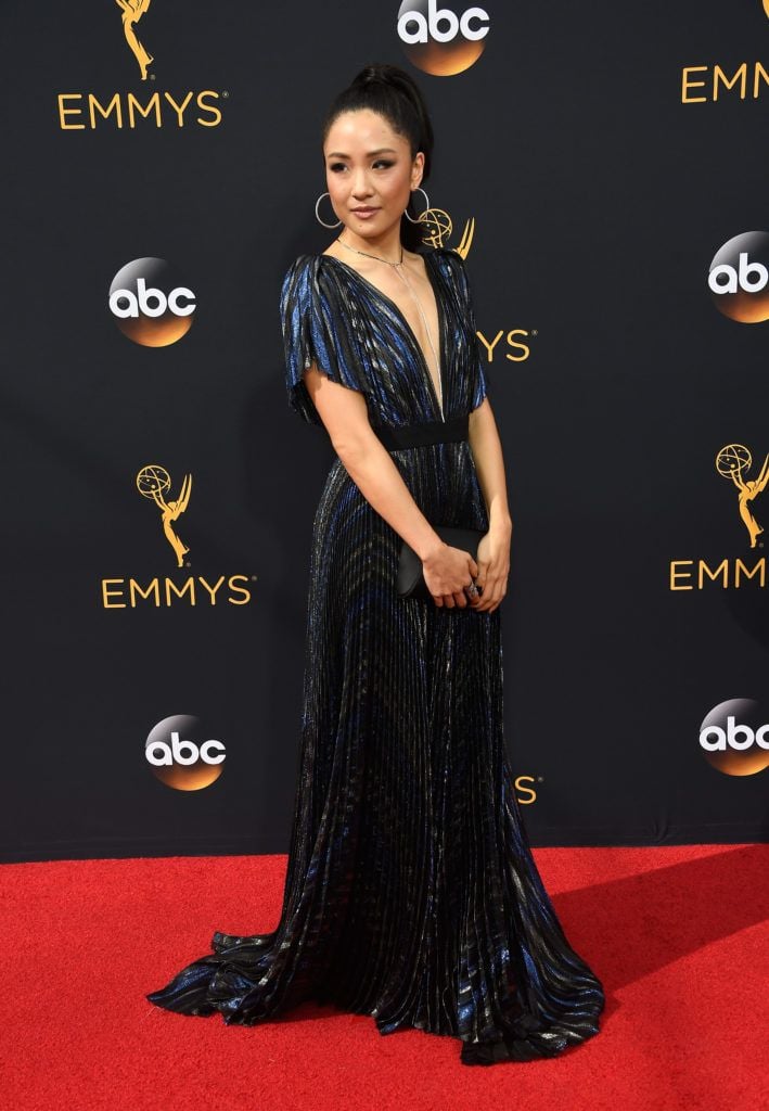 Constance Wu attends the 68th Annual Primetime Emmy Awards at Microsoft Theater on September 18, 2016 in Los Angeles, California.  (Photo by Frazer Harrison/Getty Images)
