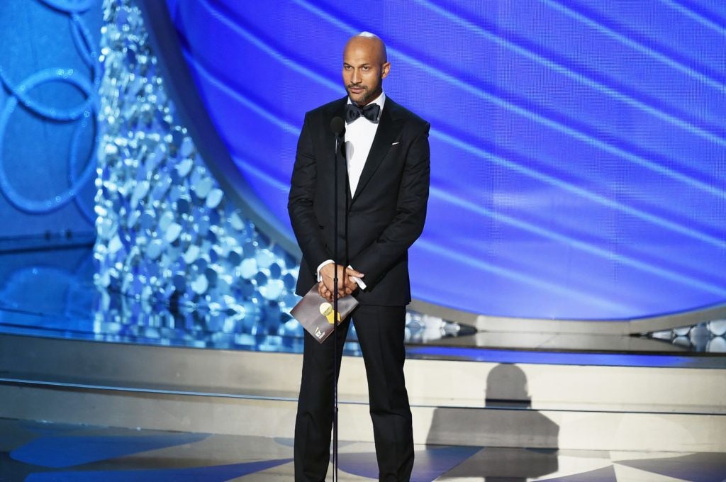 Actor Keegan-Michael Key speaks onstage during the 68th Annual Primetime Emmy Awards at Microsoft Theater on September 18, 2016 in Los Angeles, California.  (Photo by Kevin Winter/Getty Images)
