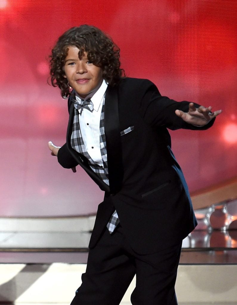 Actor Gaten Matarazzo performs onstage during the 68th Annual Primetime Emmy Awards at Microsoft Theater on September 18, 2016 in Los Angeles, California.  (Photo by Kevin Winter/Getty Images)