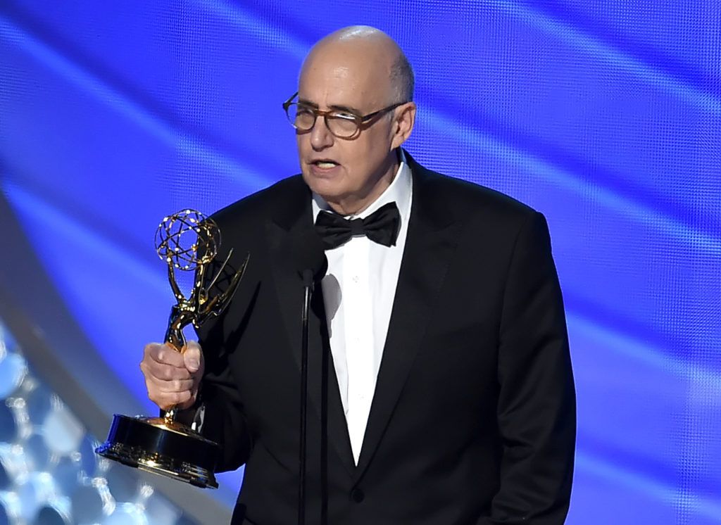 Actor Jeffrey Tambor accepts Outstanding Lead Actor in a Comedy Series for 'Transparent' onstage during the 68th Annual Primetime Emmy Awards at Microsoft Theater on September 18, 2016 in Los Angeles, California.  (Photo by Kevin Winter/Getty Images)