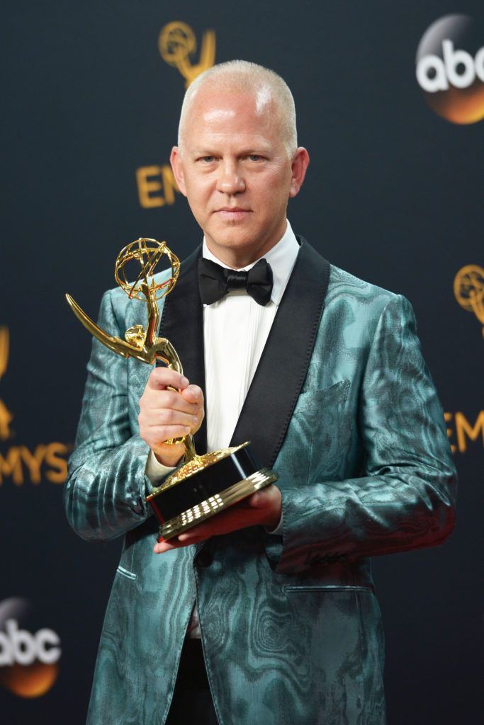  Producer Ryan Murphy, winner of the Outstanding Limited Series award for 'The People vs. OJ Simpson: American Crime Story,' poses in the press room during the 68th Annual Primetime Emmy Awards at Microsoft Theater on September 18, 2016 in Los Angeles, California.  (Photo by Matt Winkelmeyer/Getty Images)