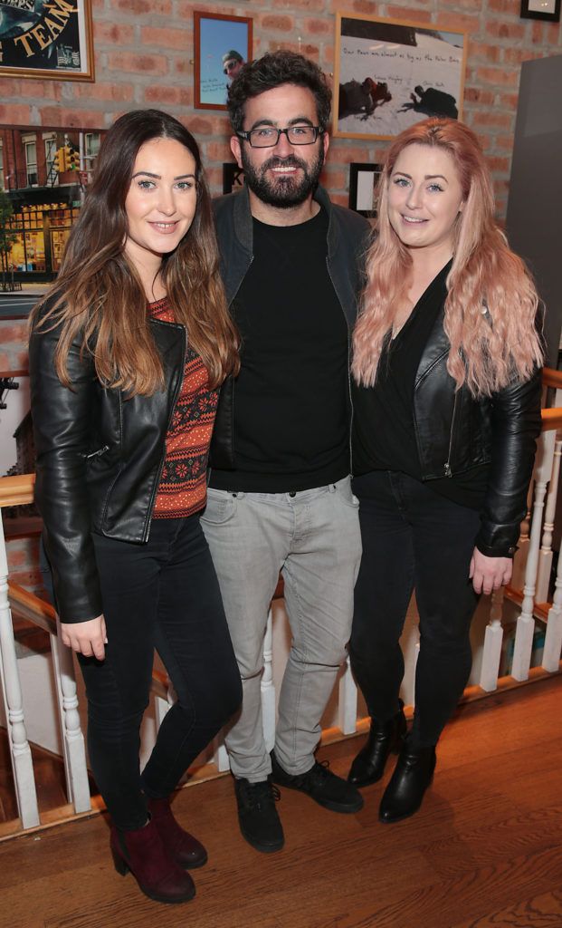 Orla McConnon, Patrick Kavanagh and Cliona Kelly pictured at the Kiehls reception to launch The Temple Street Hospital Route 66 Challenge at Kiehls on Wicklow Street Dublin. Picture: Brian McEvoy