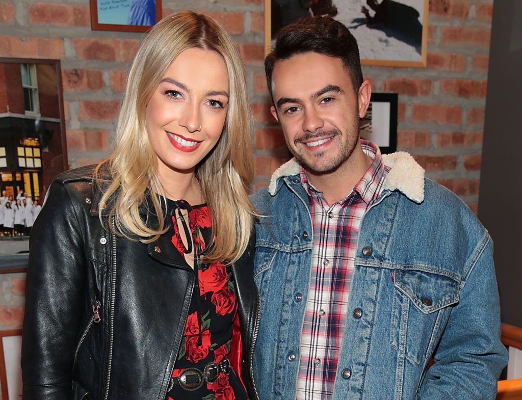 Blathnaid Treacy and Charlie Mooney  pictured at the Kiehls reception to launch The Temple Street Hospital Route 66 Challenge at Kiehls on Wicklow Street Dublin.
Picture: Brian McEvoy
