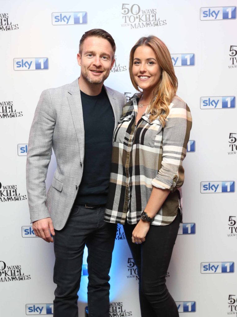 The Dublin premiere of 50 Ways To Kill Your Mammies, Sky 1’s International Emmy award winning show at the IFI, starring Baz and Nancy Ashmawy. Pictured are Aidan Power and Tara Mason (Photography by Sasko Lazarov/Photocall Ireland).