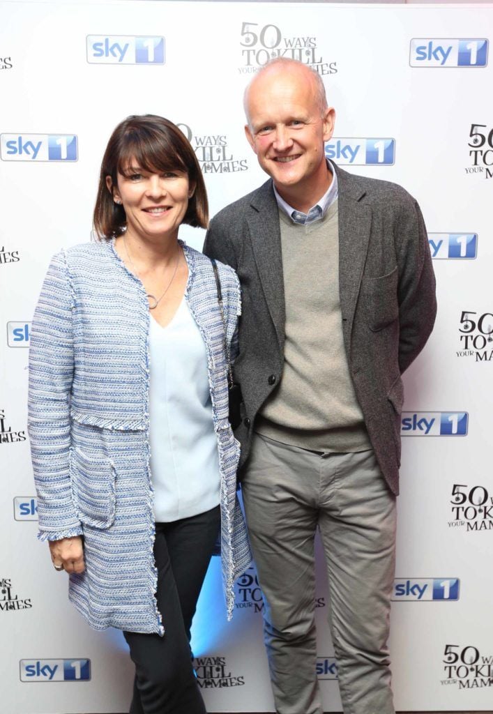 The Dublin premiere of 50 Ways To Kill Your Mammies, Sky 1’s International Emmy award winning show at the IFI, starring Baz and Nancy Ashmawy. Pictured are Siobhan Mullholland and Clive Tulloh (Photography by Sasko Lazarov/Photocall Ireland).