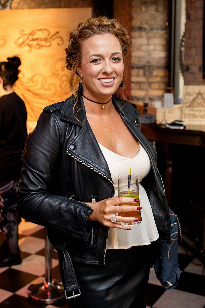 Jessica Hickey pictured at the launch of Hennessy by Scott Campbell in Camden Exchange. Photo: Anthony Woods