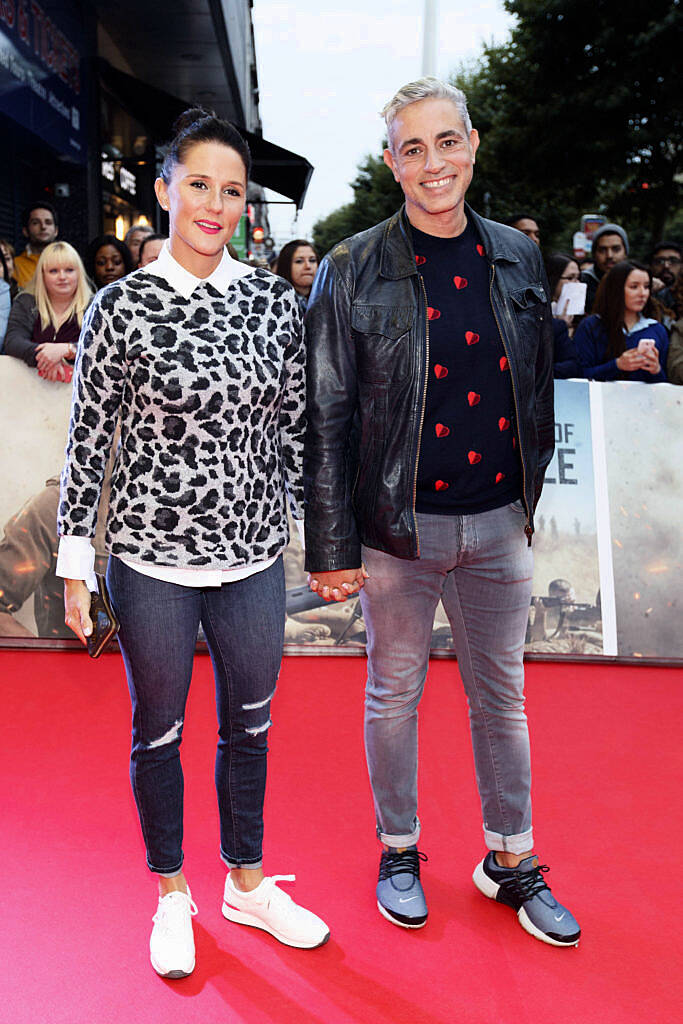 Pictured at The Siege of Jadotville Special Screening, Savoy Cinema, Dublin,19th September 2016 is Bazil Ashmawy with girlfriend  Tanya Evans. Picture Andres Poveda / Netflix