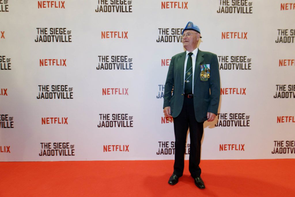 Pictured at The Siege of Jadotville Special Screening, Savoy Cinema, Dublin,19th September 2016 is veteran Paul Malone from Waterford. Picture Andres Poveda / Netflix