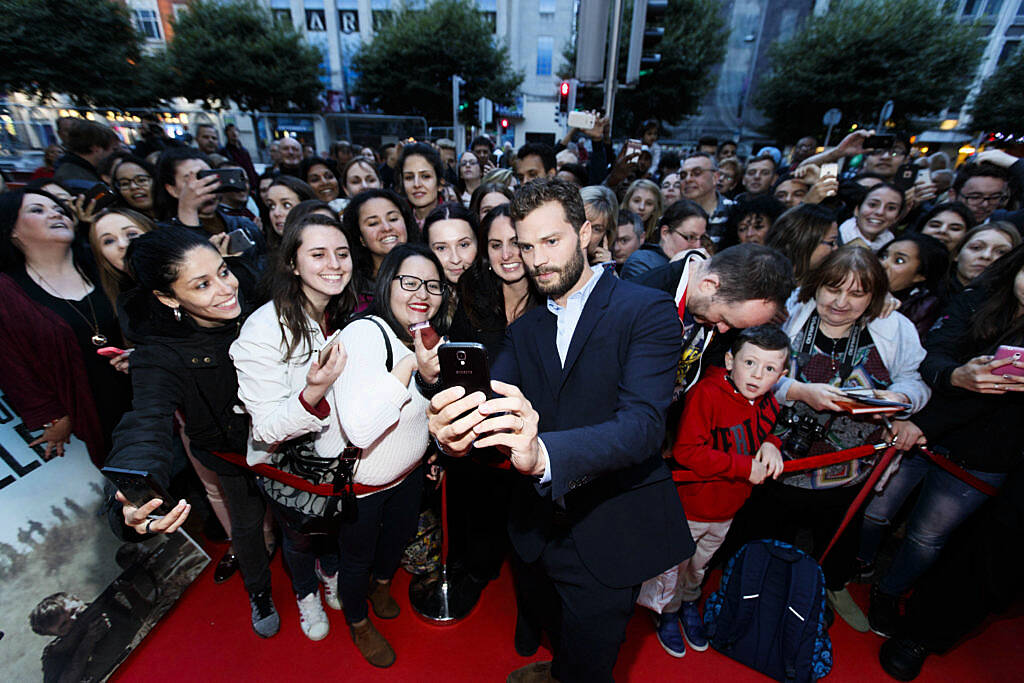 Pictured at The Siege of Jadotville Special Screening, Savoy Cinema, Dublin,19th September 2016 is Jamie Dornan who plays Commandant Pat Quinlan. Picture Andres Poveda / Netflix