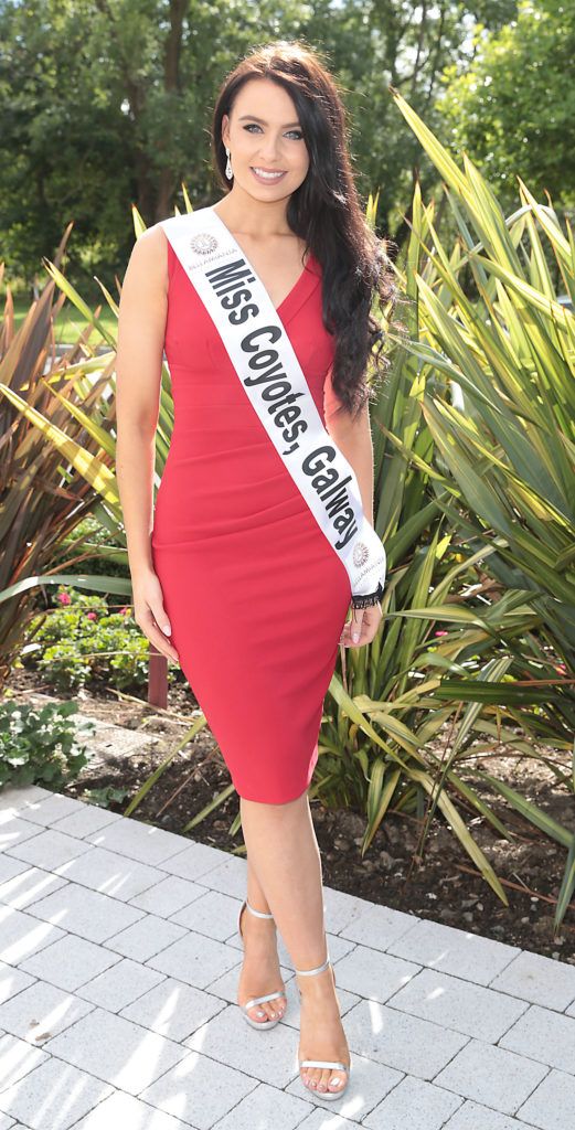 MISS COYOTES GALWAY
Tirna Slevin 21 Year old from Galway City She is a a former student of GMIT and represented by The Catwalk Modelling Agency where she appears on Ireland AM, RTE Today Show pictured at the preview of finalists for in the Miss Ireland 2016 Competition which takes place at the Crowne Plaza Hotel, Santry ,Dublin this Friday 23rd September.
Pictures :Brian McEvoy
 No Repro fee for one use