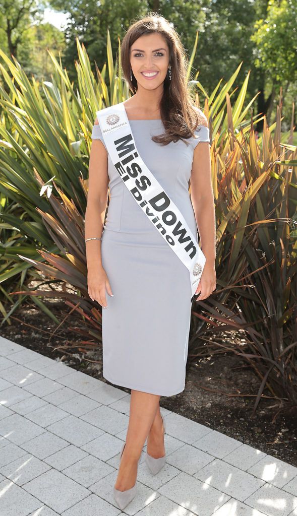 Miss Down Rebecca Padden who is a junior accountant pictured at the preview of finalists for in the Miss Ireland 2016 Competition (Pictures by Brian McEvoy).