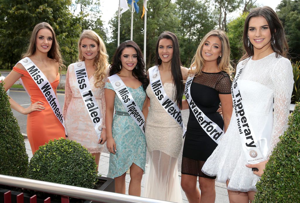 Finalists pictured at the preview of finalists for in the Miss Ireland 2016 Competition (Pictures by Brian McEvoy).