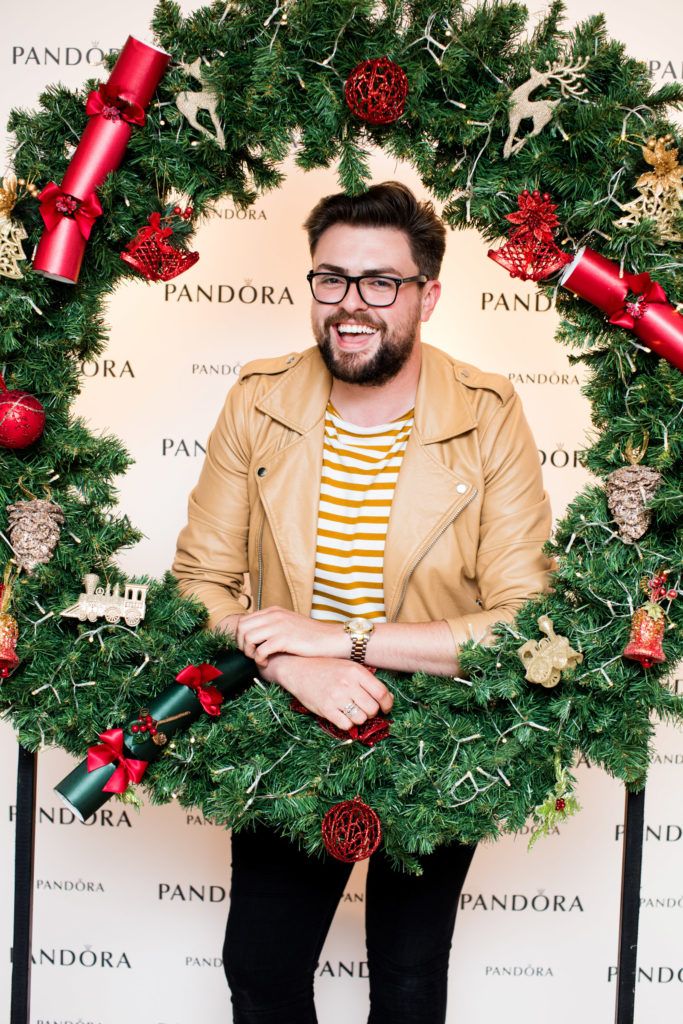 James Butler pictured at the Pandora Christmas press event which celebrated the launch of the new winter 2016 collection, held at PANDORA's flagship store on Grafton Street on Thursday, 22 September (Photo by Anthony Woods).
