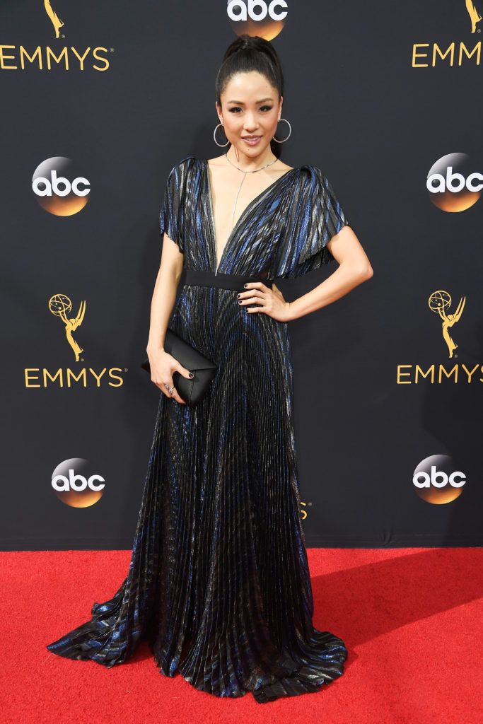 Constance Wu attends the 68th Annual Primetime Emmy Awards at Microsoft Theater on September 18, 2016 in Los Angeles, California.  (Photo by Frazer Harrison/Getty Images)