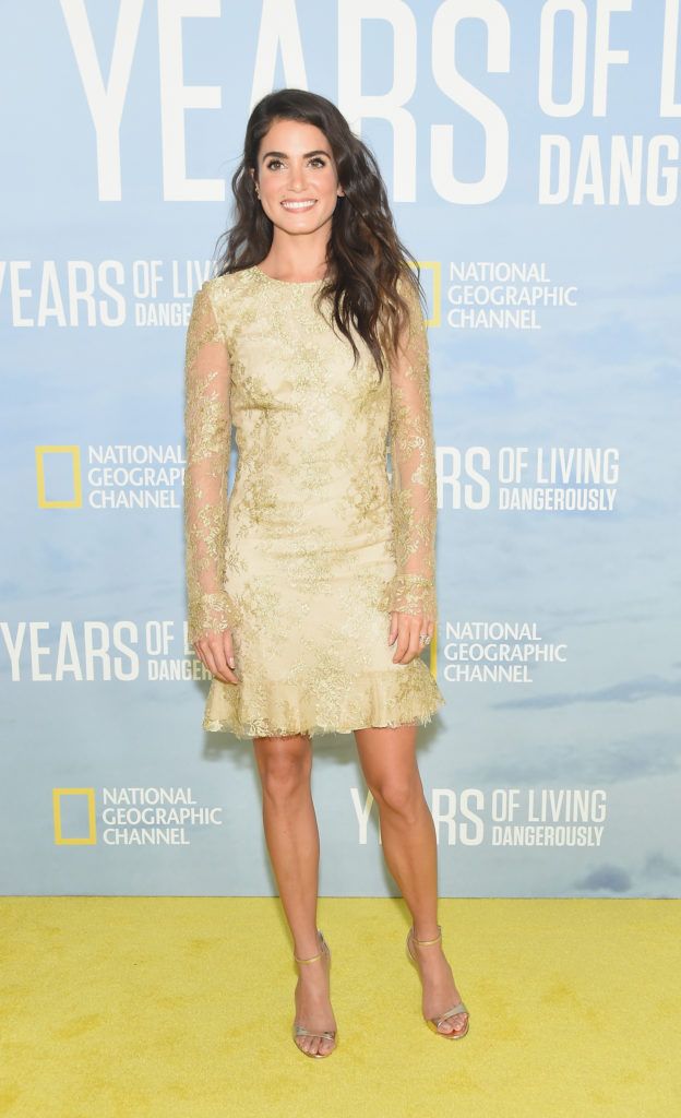 Actress Nikki Reed attends National Geographic's "Years Of Living Dangerously" new season world premiere at the American Museum of Natural History on September 21, 2016 in New York City.  (Photo by Michael Loccisano/Getty Images)