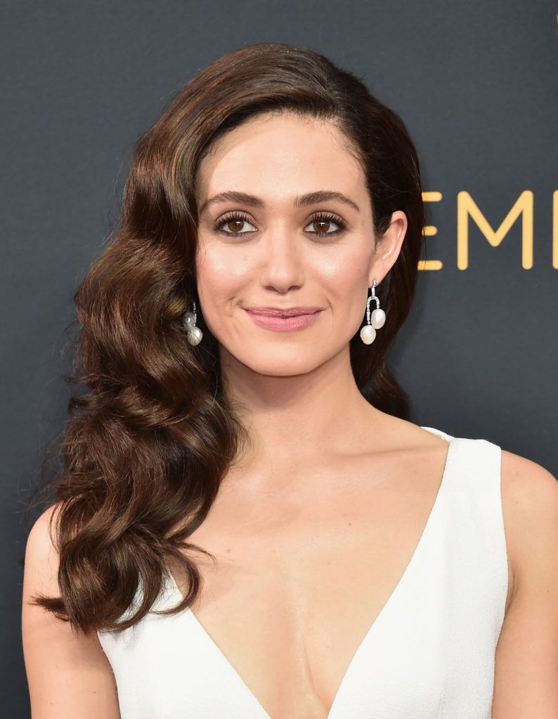 Actress Emmy Rossum attends the 68th Annual Primetime Emmy Awards at Microsoft Theater September 18, 2016 in Los Angeles, California.  (Photo by Alberto E. Rodriguez/Getty Images)