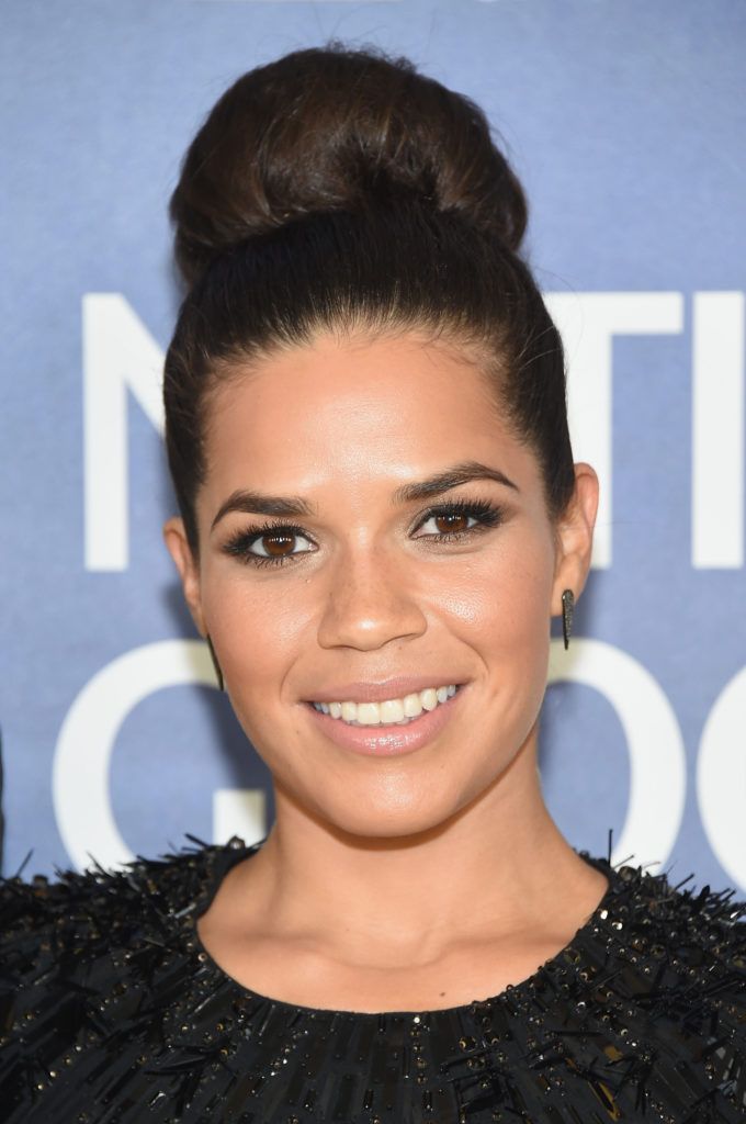 Actress America Ferrera attends National Geographic's "Years Of Living Dangerously" new season world premiere at the American Museum of Natural History on September 21, 2016 in New York City.  (Photo by Michael Loccisano/Getty Images)