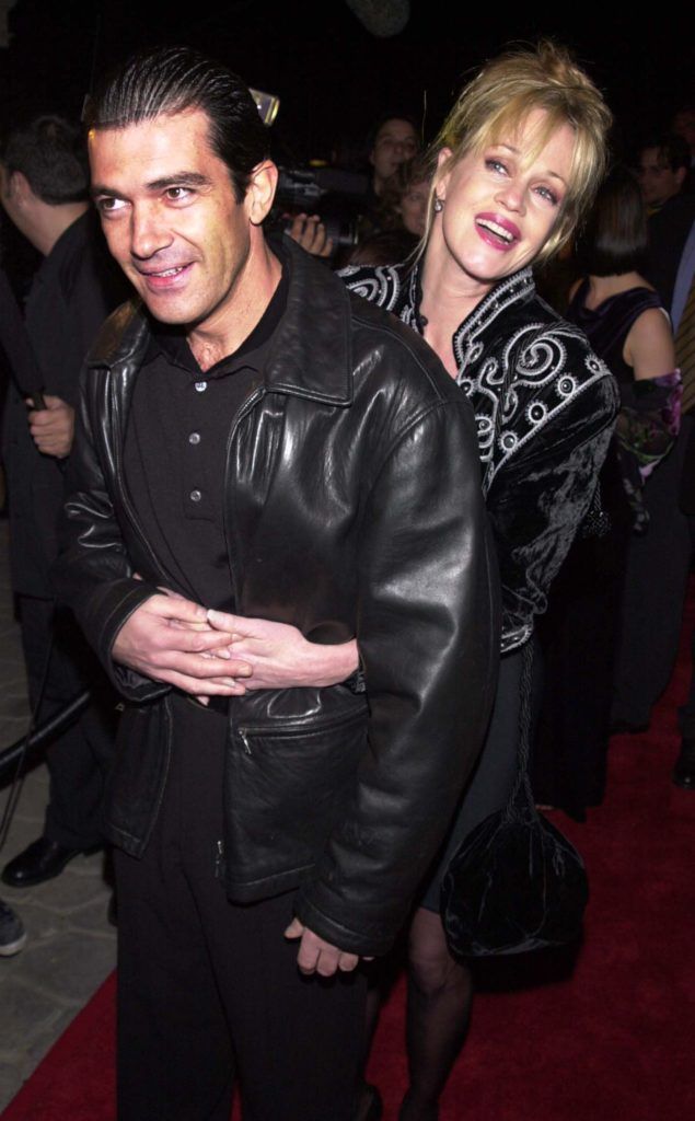 Antonio Banderas and Melanie Griffith: The high profile couple split after 19 years together and have a daughter, Stella (Photo JIM RUYMEN/AFP/Getty Images).