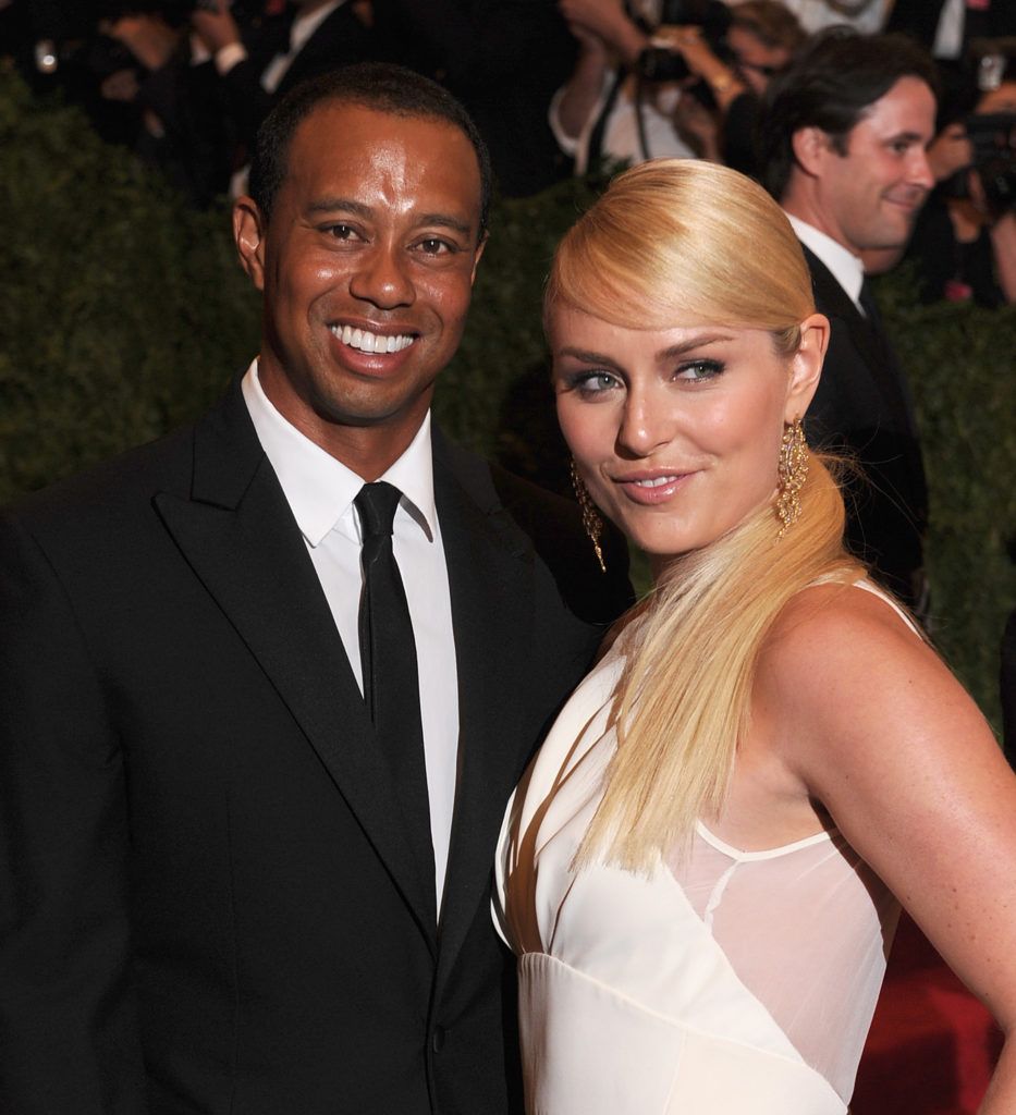 Tiger Woods and Lindsey Vonn: The golf pro and olympic skiier ended their relationship after three years together. It was rumoured he has relapsed and cheated on her with 'a number of women' (Photo by Dimitrios Kambouris/Getty Images).