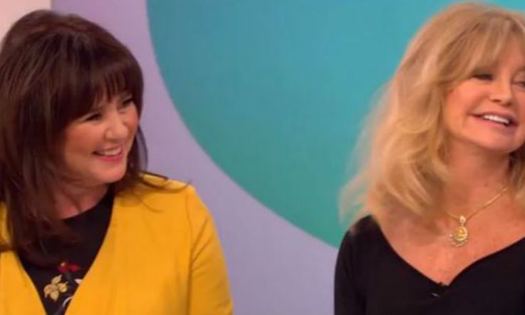 Watch: Goldie Hawn tells the Loose Women why she has never married Kurt Russell after 33 years