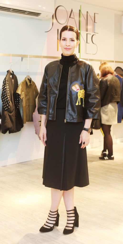 Annmarie O Connor pictured in Dunnes Stores on Grafton Street at the launch of Joanne Hynes first collection for Irish retailer Dunnes Stores this morning. Photo Leon Farrell/Photocall Ireland.