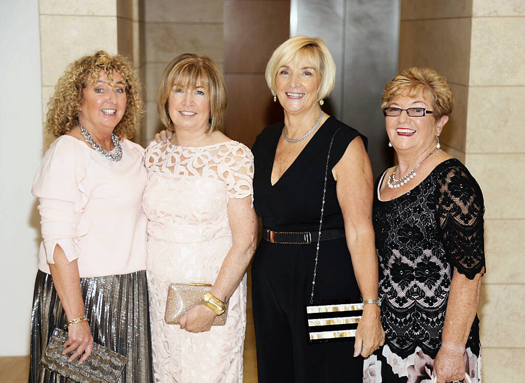 Francine Farrell, Marian Byrne, Anne Davis and Phil Tyrrell at the Life Made Fabulous Fashion show hosted by Dublin City Council and Debenhams Ireland, organised as part of Dublin City Council's Social Inclusion Week-photo Kieran Harnett