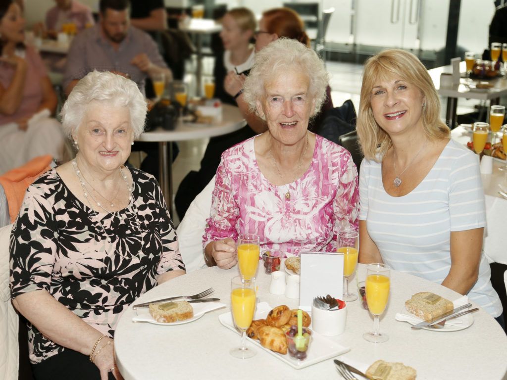 Mary Ronayne, Pat Doyle and Patricia Nolan at the Life Made Fabulous Fashion show hosted by Dublin City Council and Debenhams Ireland, organised as part of Dublin City Council's Social Inclusion Week-photo Kieran Harnett