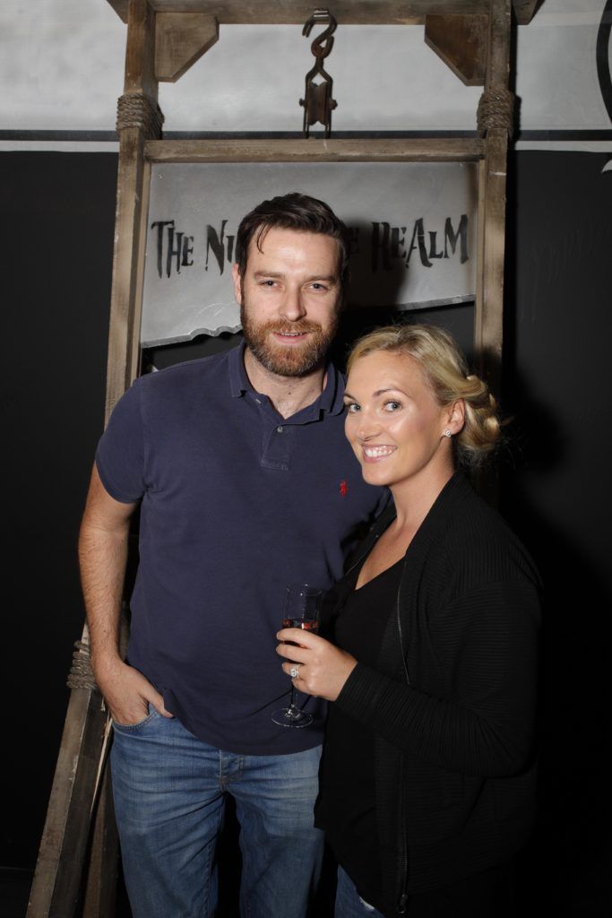 Pictured at the VIP Preview Night of The Nightmare Realm Dublin is Ronan and Jessie Lynch. Picture Conor McCabe Photography.
