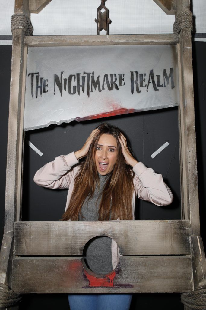 Pictured at the VIP Preview Night of The Nightmare Realm Dublin is Michelle Regazzoli Stone. Picture Conor McCabe Photography.