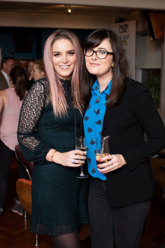 Suzie McAdam and Judith Byrne pictured at the launch of the ‘Moda’ created by Dulux pop up style event at The Drury buildings. People can attend the style pop up 30th Sept - 1st Oct.  Photo: Anthony Woods.