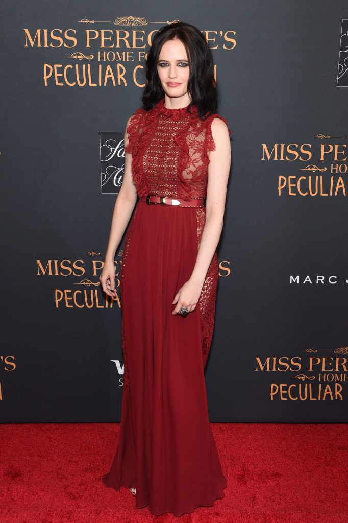 Eva Green attends the 'Miss Peregrine's Home For Peculiar Children' premiere at Saks Fifth Avenue on September 26, 2016 in New York City. (Photo by Jamie McCarthy/Getty Images)